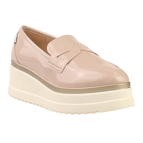 Kate Appleby Platform Loafers - Fenditton - Beige