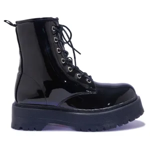 LUK1 CHUNKY LACE UP BOOT