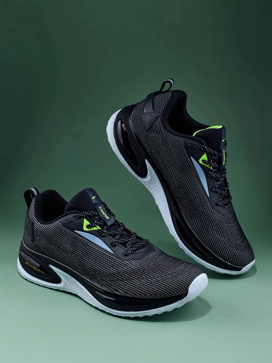PREXTON Navy Men's Running Shoes