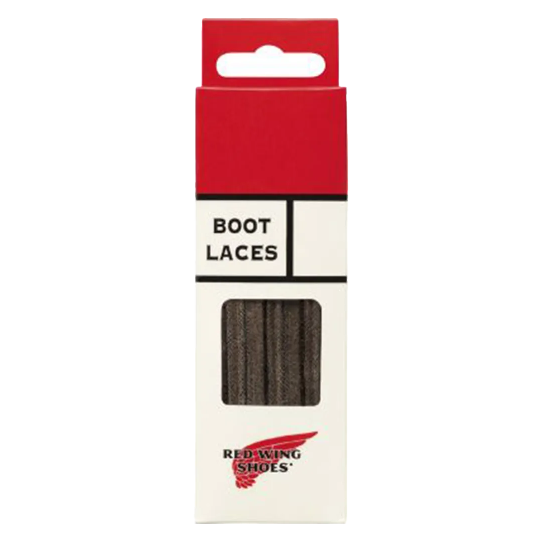 RW-BOOT LACES - Flat Waxed